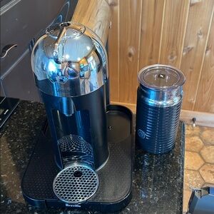 Nespresso Vertuo Coffee Machine with frother